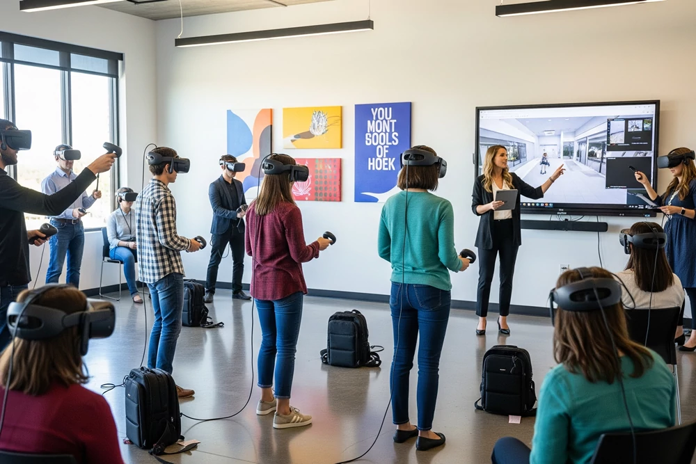 Capacitación con realidad virtual Aprendizaje de colaboradores usando realidad virtual