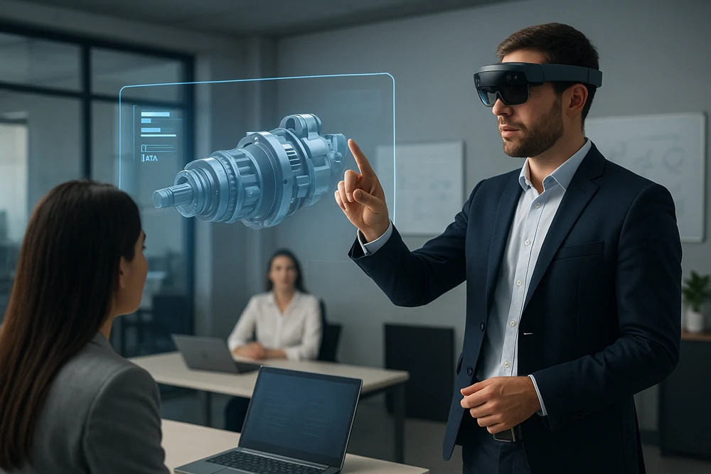 Entrenamiento corporativo inmersivo con Realidad Mixta en empresas mediante simuladores 3D y tecnologías de aprendizaje digital
