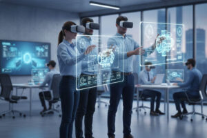 Realidad mixta en empresas aplicada a la formación laboral con entornos inmersivos para capacitación corporativa